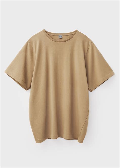 Beige cotton T